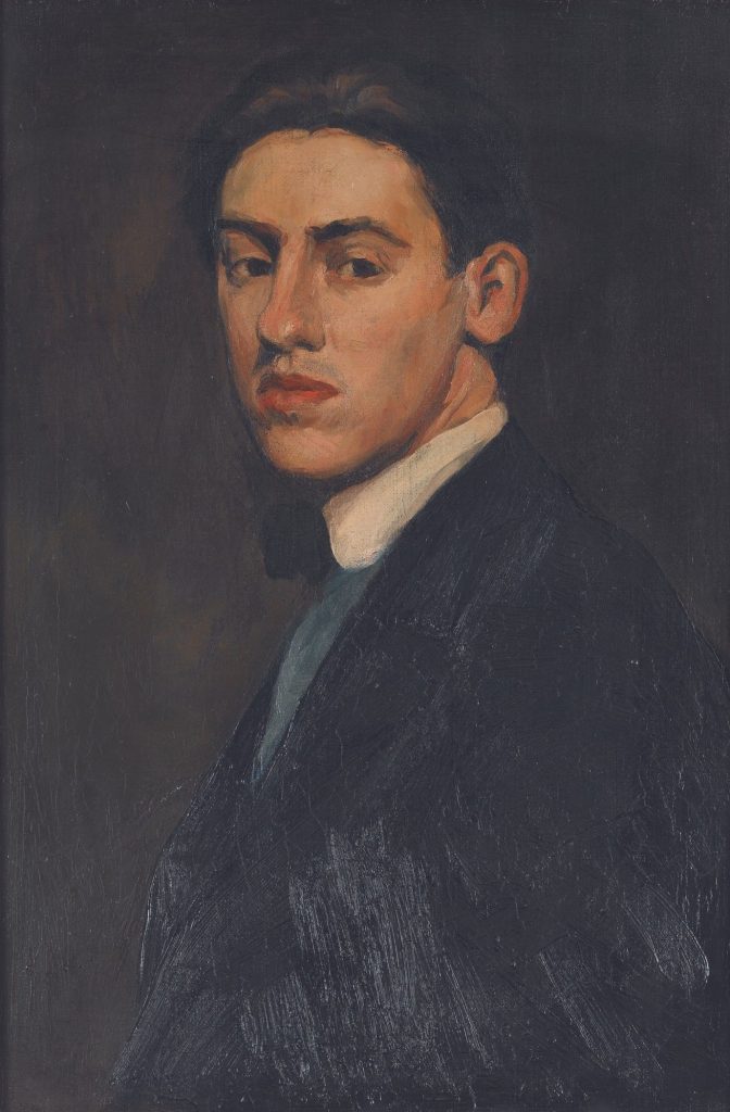Charles Demuth, Self Portrait, 1907, oil on canvas, collection of the Demuth Museum, gift of Margaret Lestz

